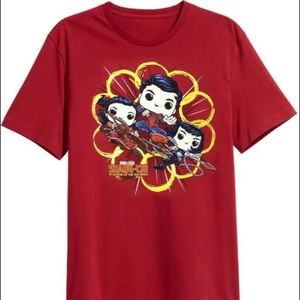 New Marvel Shang-Chi Large Collectors Corps Exclusive T-Shirt Funko Tees L